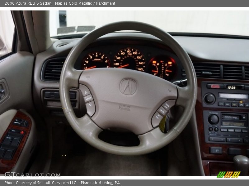 Naples Gold Metallic / Parchment 2000 Acura RL 3.5 Sedan