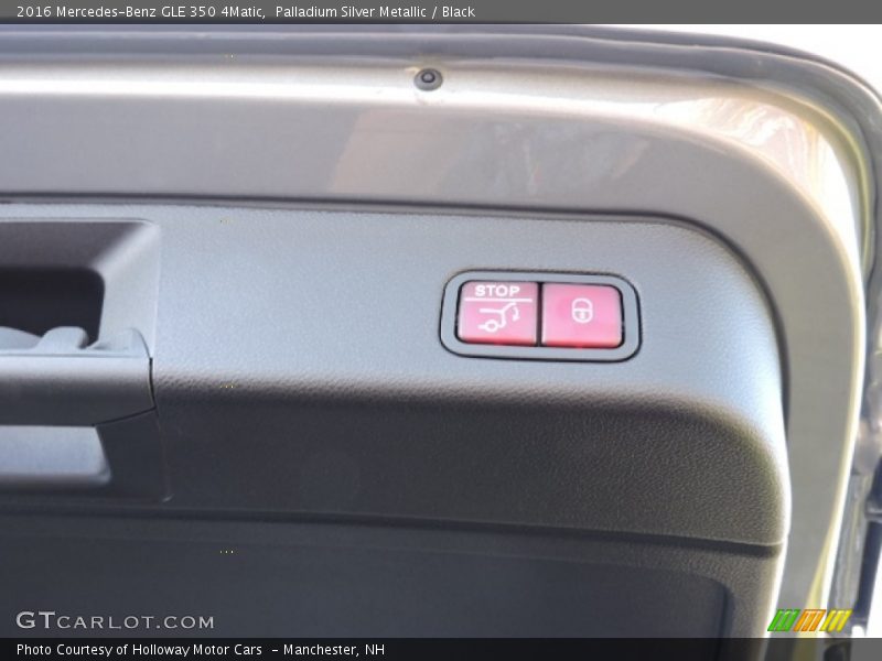 Palladium Silver Metallic / Black 2016 Mercedes-Benz GLE 350 4Matic