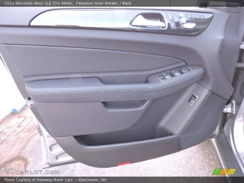 Palladium Silver Metallic / Black 2016 Mercedes-Benz GLE 350 4Matic