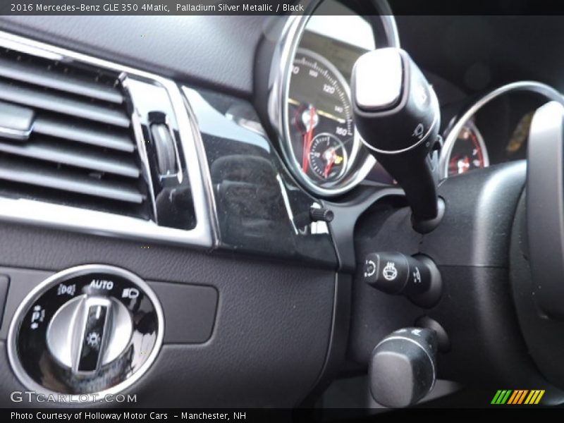 Palladium Silver Metallic / Black 2016 Mercedes-Benz GLE 350 4Matic