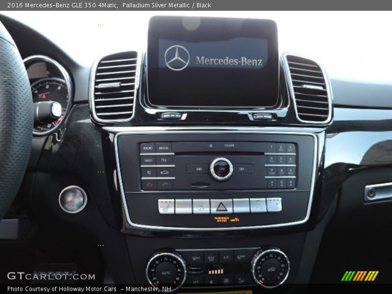 Palladium Silver Metallic / Black 2016 Mercedes-Benz GLE 350 4Matic