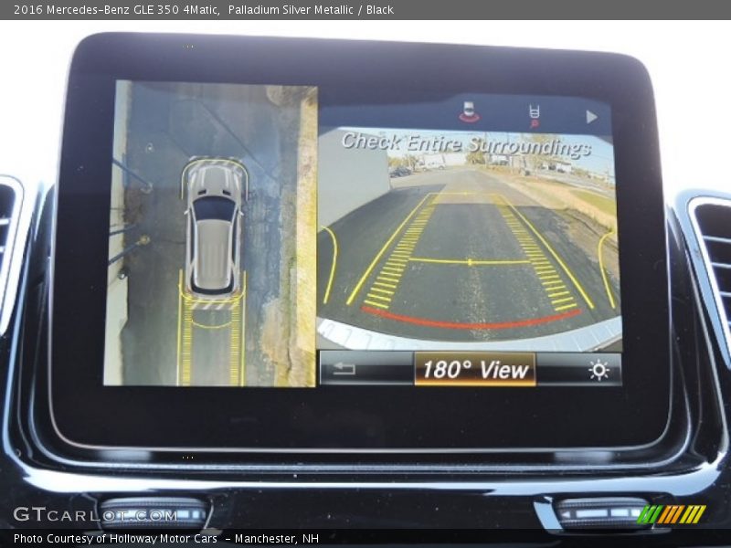 Palladium Silver Metallic / Black 2016 Mercedes-Benz GLE 350 4Matic