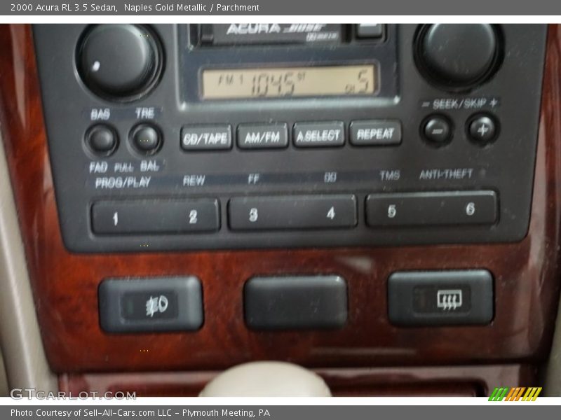 Naples Gold Metallic / Parchment 2000 Acura RL 3.5 Sedan