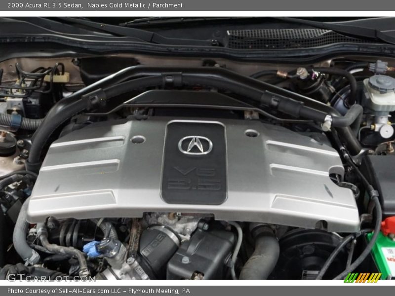 Naples Gold Metallic / Parchment 2000 Acura RL 3.5 Sedan