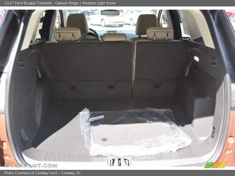 Canyon Ridge / Medium Light Stone 2017 Ford Escape Titanium