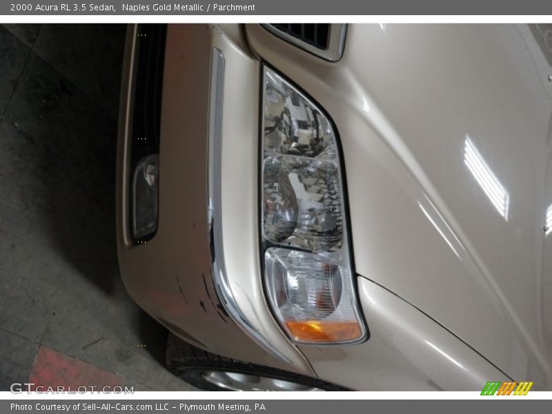Naples Gold Metallic / Parchment 2000 Acura RL 3.5 Sedan