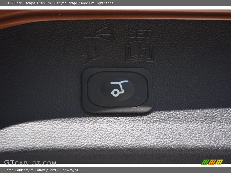 Canyon Ridge / Medium Light Stone 2017 Ford Escape Titanium