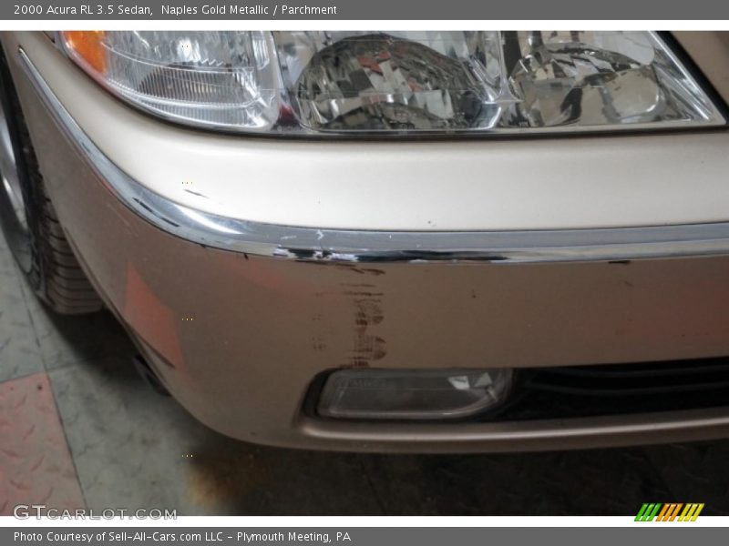 Naples Gold Metallic / Parchment 2000 Acura RL 3.5 Sedan