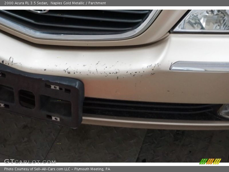 Naples Gold Metallic / Parchment 2000 Acura RL 3.5 Sedan