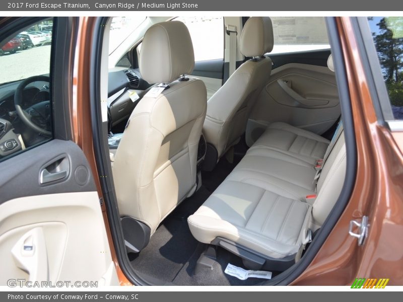 Canyon Ridge / Medium Light Stone 2017 Ford Escape Titanium