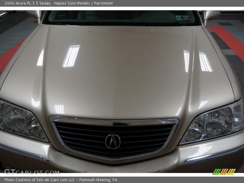 Naples Gold Metallic / Parchment 2000 Acura RL 3.5 Sedan