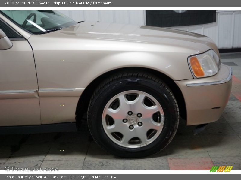 Naples Gold Metallic / Parchment 2000 Acura RL 3.5 Sedan