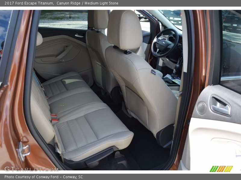 Canyon Ridge / Medium Light Stone 2017 Ford Escape Titanium