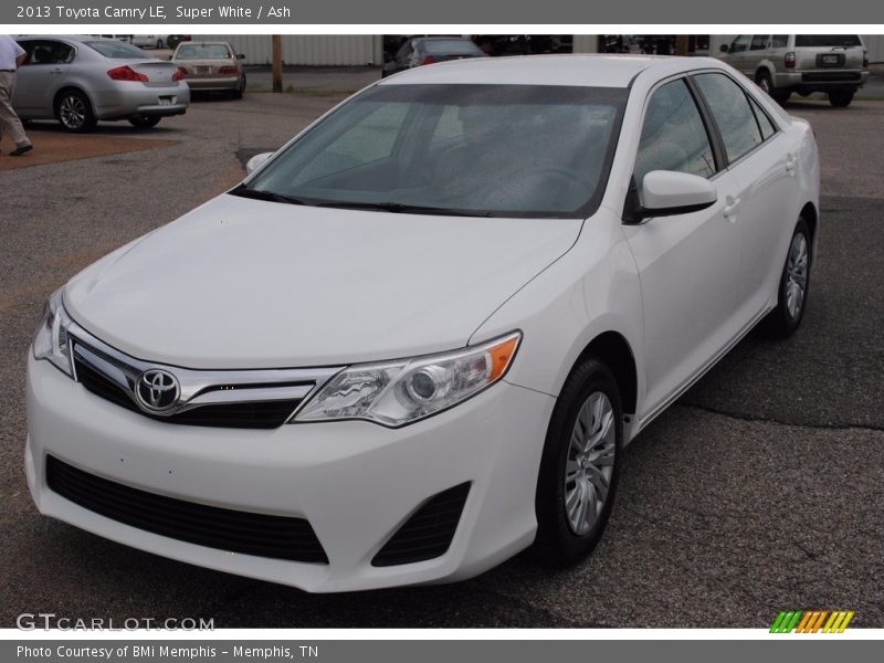 Super White / Ash 2013 Toyota Camry LE