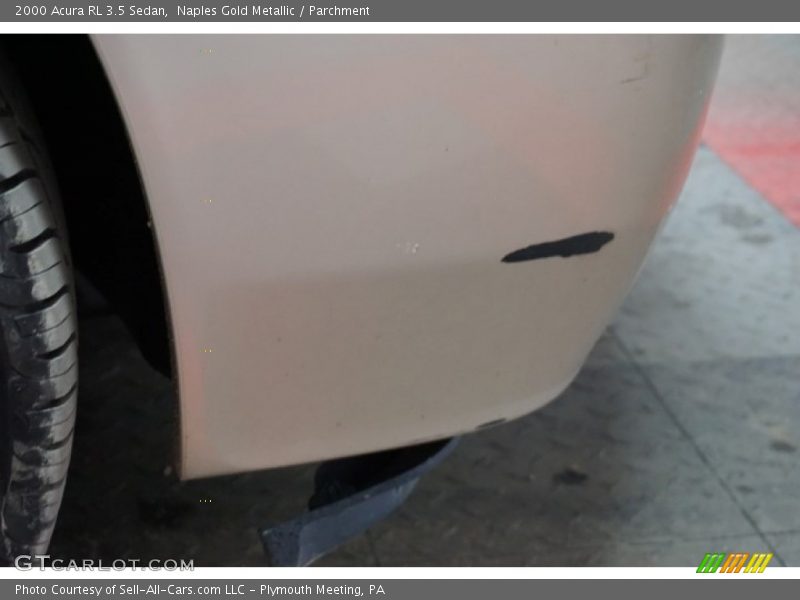 Naples Gold Metallic / Parchment 2000 Acura RL 3.5 Sedan
