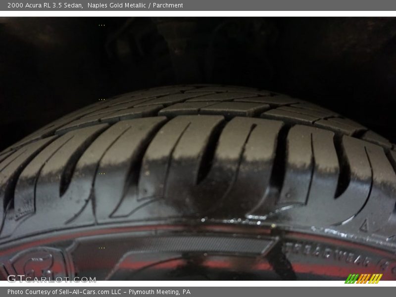 Naples Gold Metallic / Parchment 2000 Acura RL 3.5 Sedan