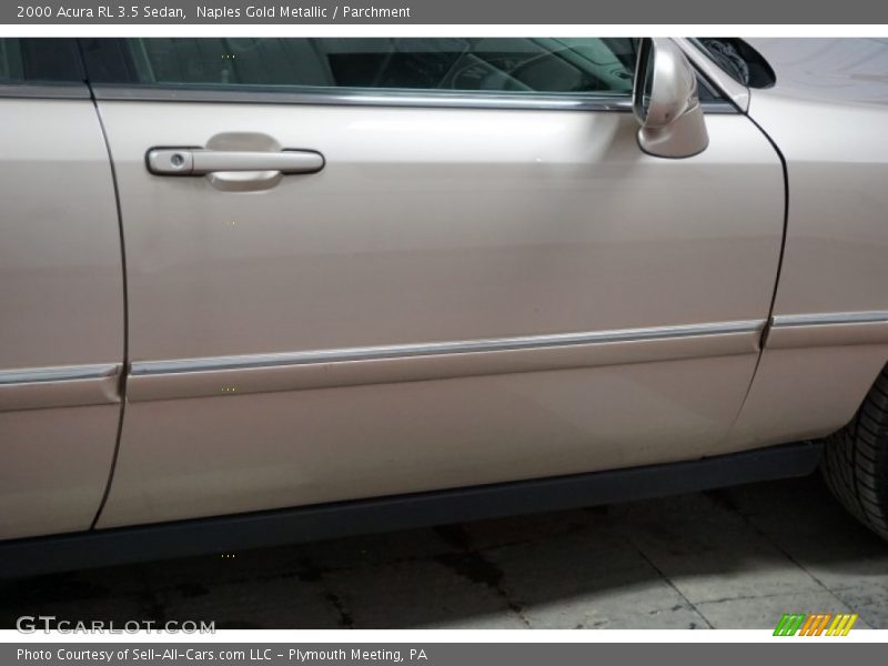 Naples Gold Metallic / Parchment 2000 Acura RL 3.5 Sedan