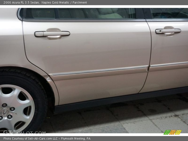 Naples Gold Metallic / Parchment 2000 Acura RL 3.5 Sedan