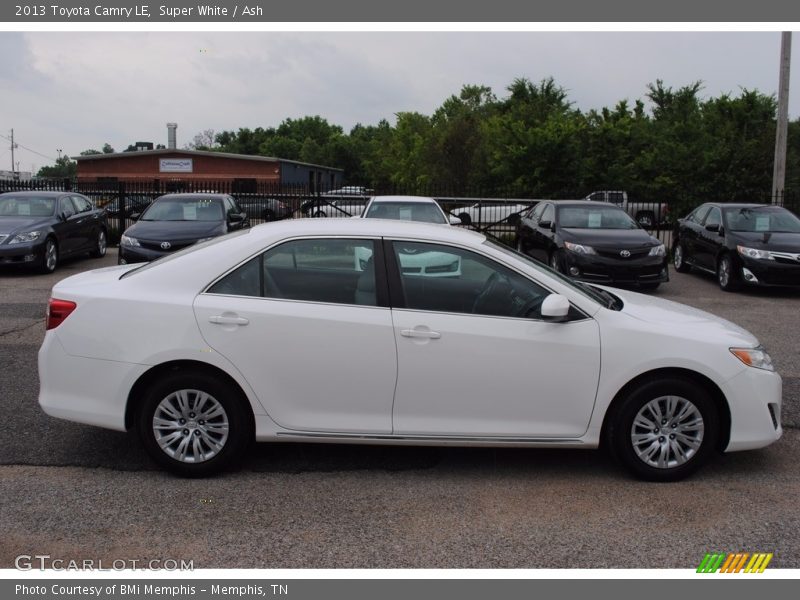 Super White / Ash 2013 Toyota Camry LE