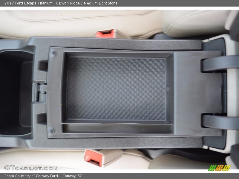 Canyon Ridge / Medium Light Stone 2017 Ford Escape Titanium