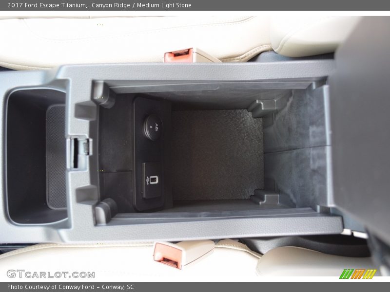 Canyon Ridge / Medium Light Stone 2017 Ford Escape Titanium