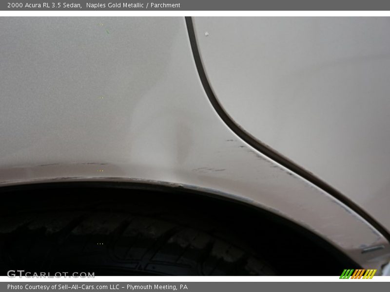 Naples Gold Metallic / Parchment 2000 Acura RL 3.5 Sedan