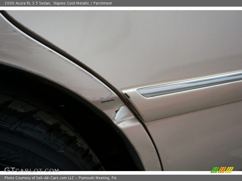 Naples Gold Metallic / Parchment 2000 Acura RL 3.5 Sedan