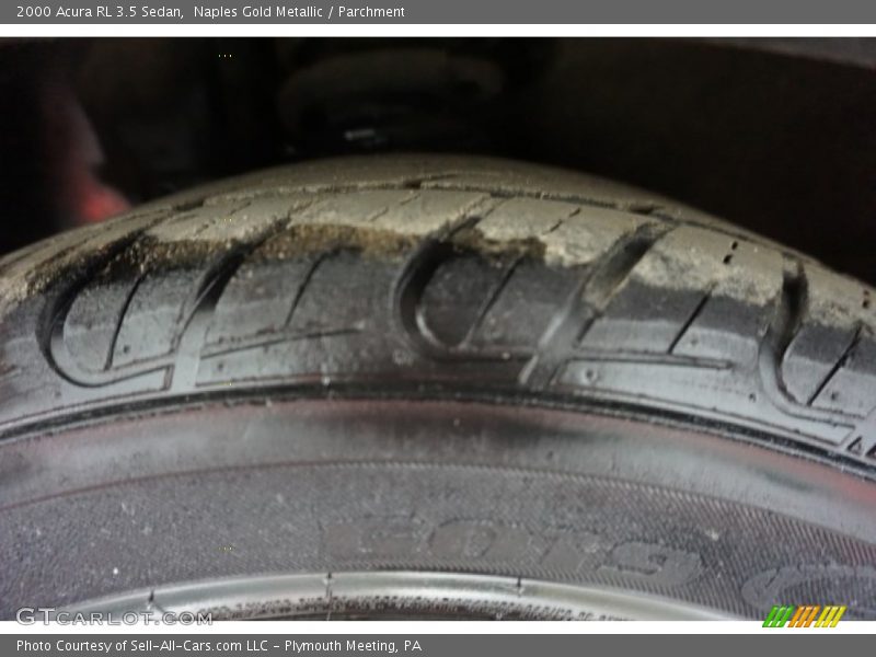Naples Gold Metallic / Parchment 2000 Acura RL 3.5 Sedan