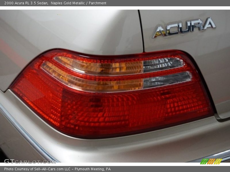 Naples Gold Metallic / Parchment 2000 Acura RL 3.5 Sedan