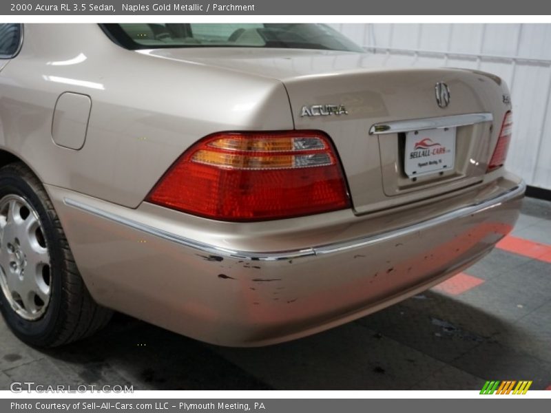 Naples Gold Metallic / Parchment 2000 Acura RL 3.5 Sedan