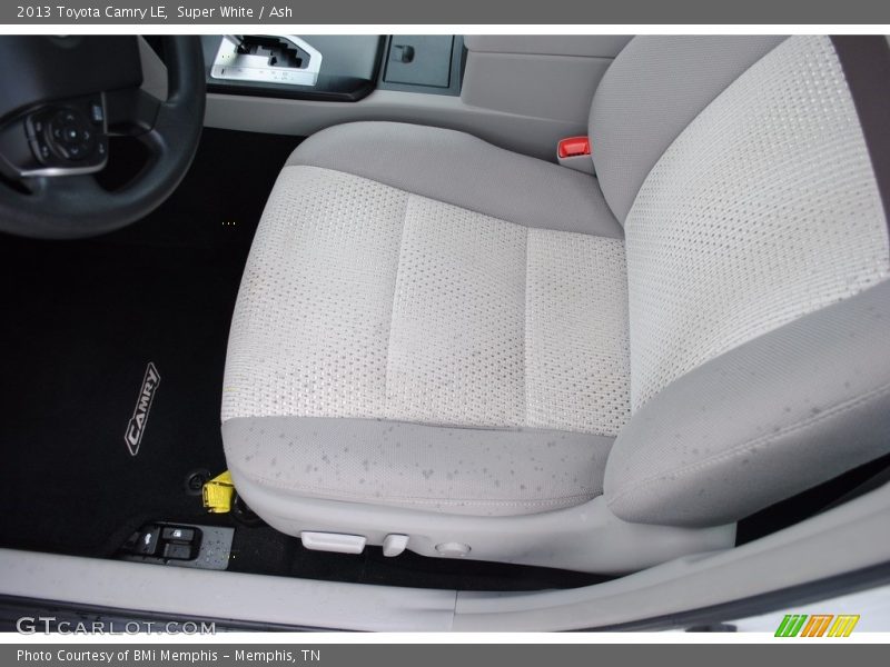 Super White / Ash 2013 Toyota Camry LE