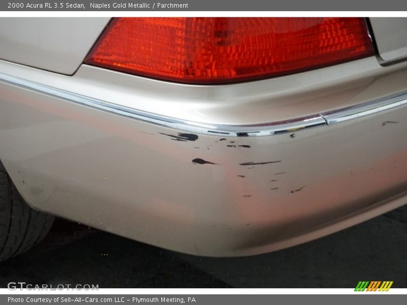 Naples Gold Metallic / Parchment 2000 Acura RL 3.5 Sedan