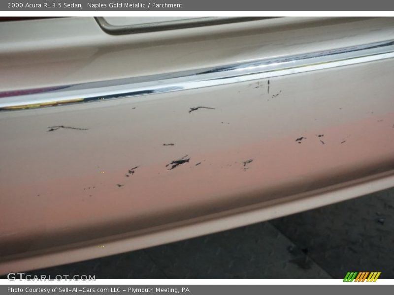 Naples Gold Metallic / Parchment 2000 Acura RL 3.5 Sedan