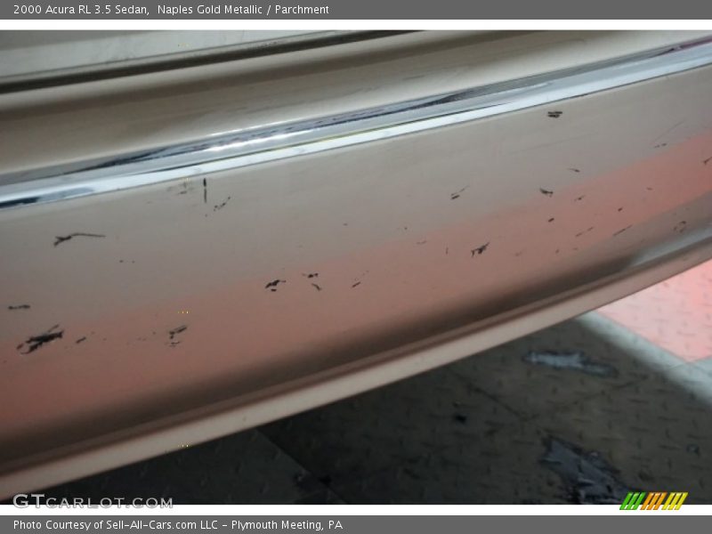 Naples Gold Metallic / Parchment 2000 Acura RL 3.5 Sedan