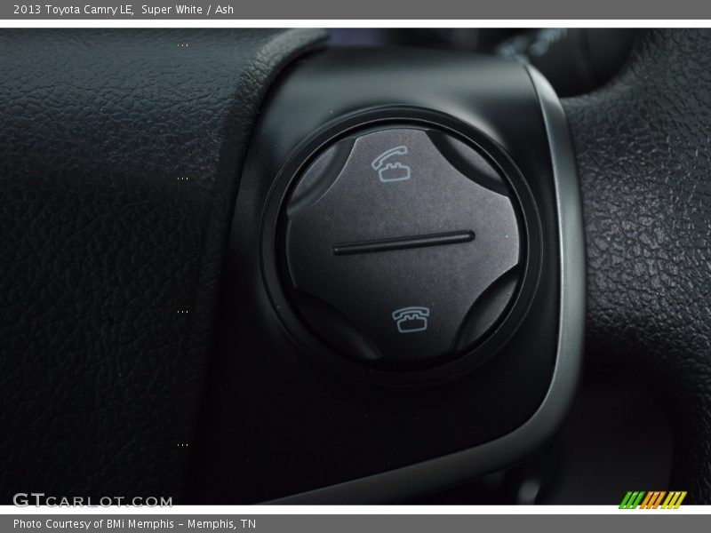 Super White / Ash 2013 Toyota Camry LE