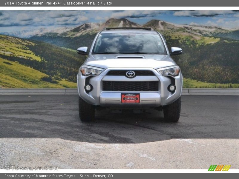 Classic Silver Metallic / Black 2014 Toyota 4Runner Trail 4x4