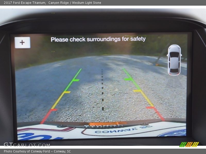 Canyon Ridge / Medium Light Stone 2017 Ford Escape Titanium