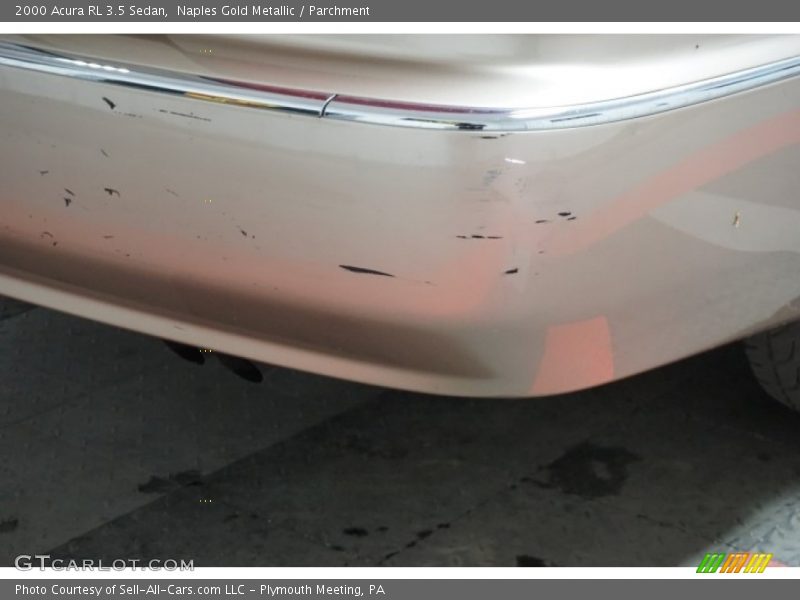 Naples Gold Metallic / Parchment 2000 Acura RL 3.5 Sedan