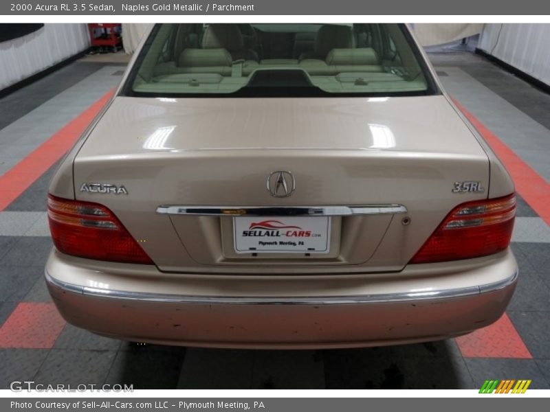 Naples Gold Metallic / Parchment 2000 Acura RL 3.5 Sedan
