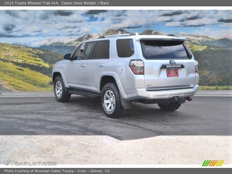 Classic Silver Metallic / Black 2014 Toyota 4Runner Trail 4x4