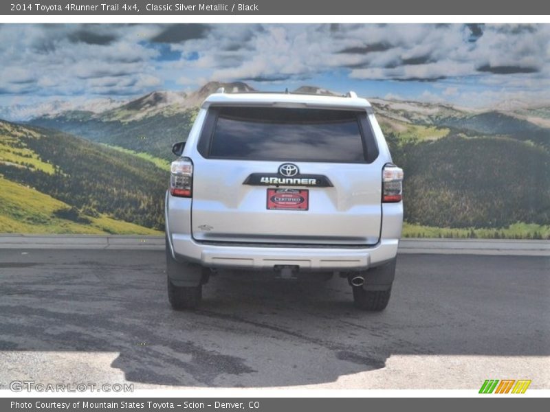 Classic Silver Metallic / Black 2014 Toyota 4Runner Trail 4x4