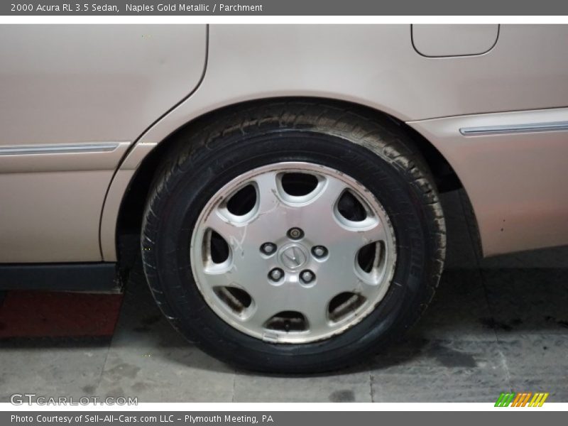 Naples Gold Metallic / Parchment 2000 Acura RL 3.5 Sedan