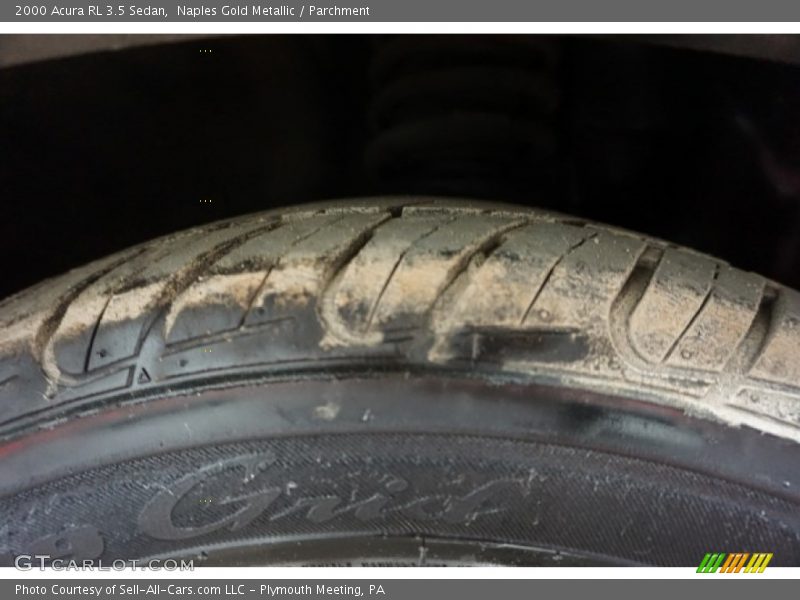 Naples Gold Metallic / Parchment 2000 Acura RL 3.5 Sedan