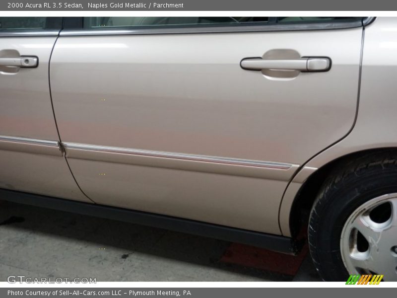 Naples Gold Metallic / Parchment 2000 Acura RL 3.5 Sedan