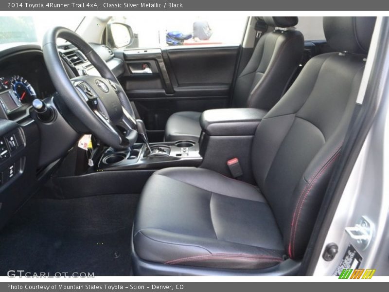 Classic Silver Metallic / Black 2014 Toyota 4Runner Trail 4x4