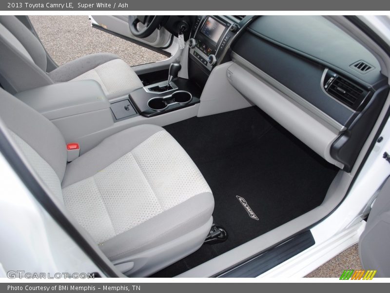 Super White / Ash 2013 Toyota Camry LE