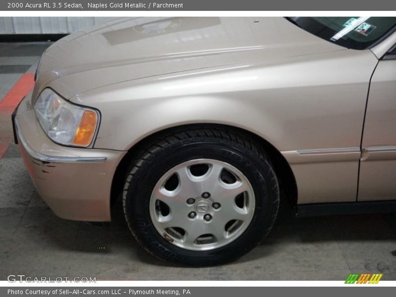 Naples Gold Metallic / Parchment 2000 Acura RL 3.5 Sedan
