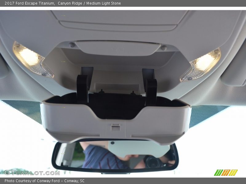 Canyon Ridge / Medium Light Stone 2017 Ford Escape Titanium