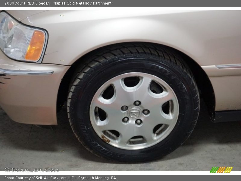 Naples Gold Metallic / Parchment 2000 Acura RL 3.5 Sedan
