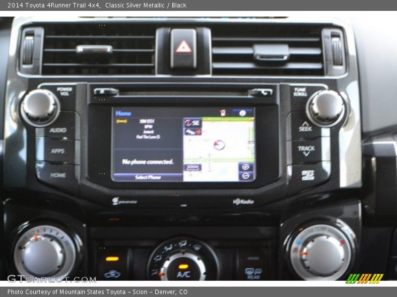Classic Silver Metallic / Black 2014 Toyota 4Runner Trail 4x4